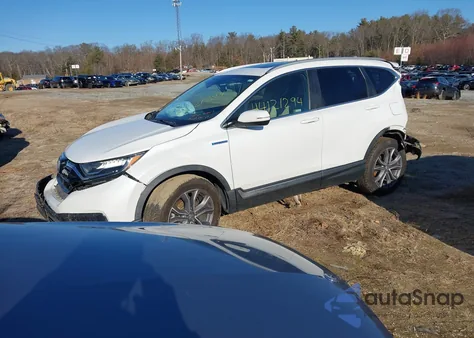 2021 Honda Cr-V Hybrid Touring z USA, uszkodzony, nr VIN 7FART6H95ME003847